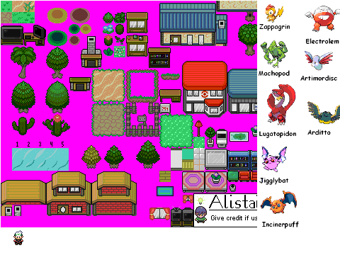 Pokemon sprites