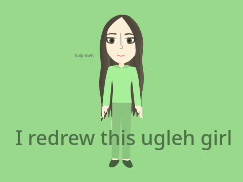 I redrew my OC!