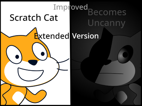 Improved Scratch Cat Becomes Uncanny Extended Template