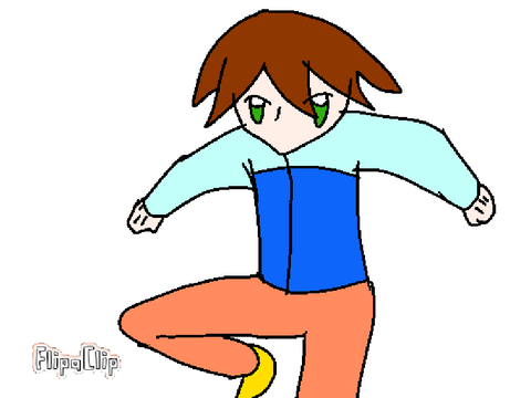 (アニメーション)たきとが蹴ってくるだけ
