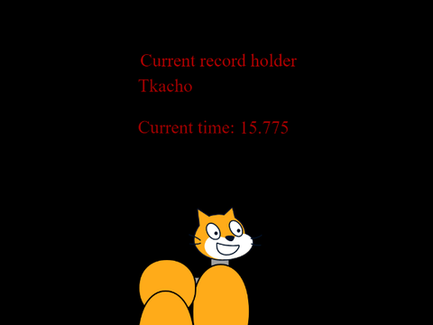 Who holds the current world record time for Blank 2?