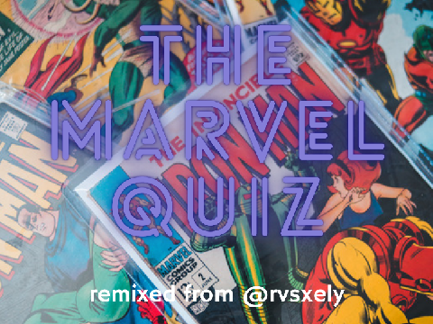 ◌ the marvel quiz ◌