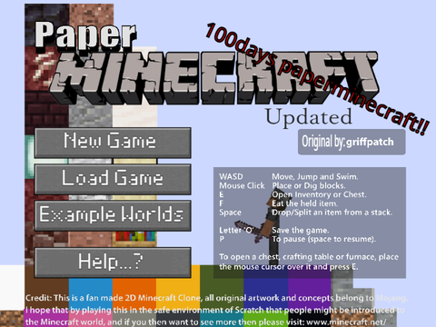 100 days Paper Minecraft: Updated Hardcore!!! remix
