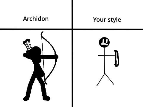 Draw an Archidon your style remix