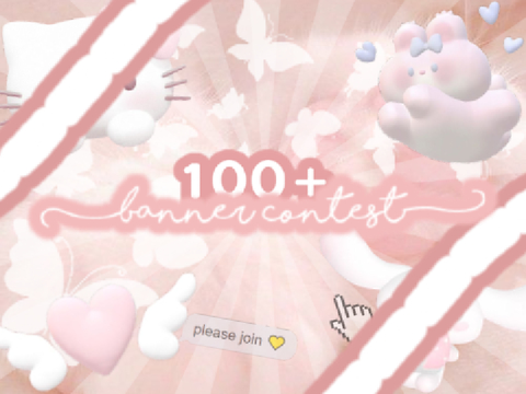 100+ banner contest