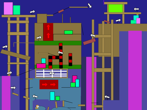 Roblox FE2 Poisonous Chasm [Crazy] 2D Version