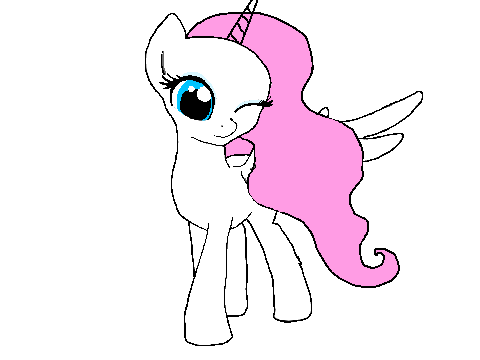 princess celestia i drew