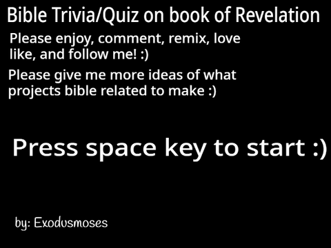 Bible Trivia (Revelation)