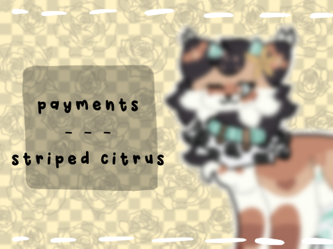 ˚ ༘♡ ⋆｡˚ [ otap | striped citrus ] ⋆.ೃ࿔*:･