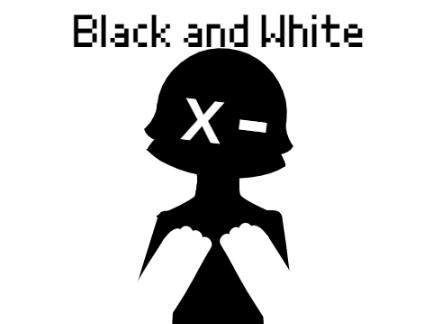 Black and White
