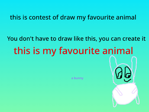 drawing my favourite animals contest + need 11 prize givers remix