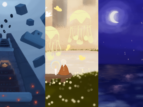 Sky art dump