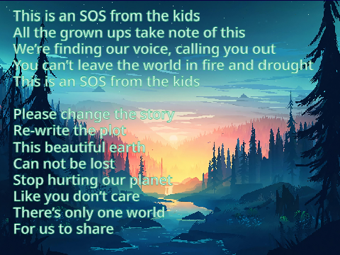 SOS From The Kids. Pls Listen. remix