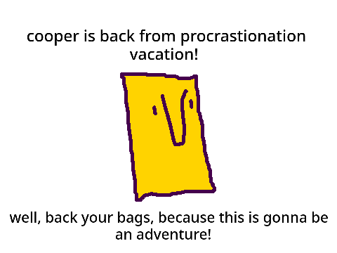 back from my writing block on PSU!