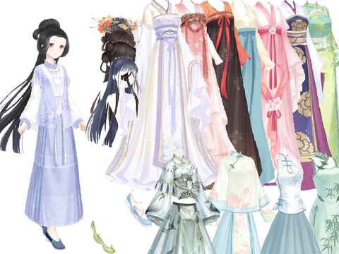 Nikki chinese dress up