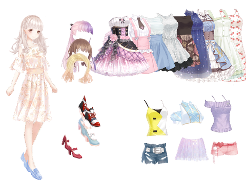  Summer dress up 
