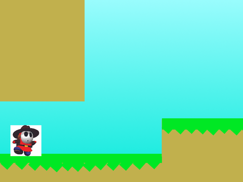 shy guy platformer