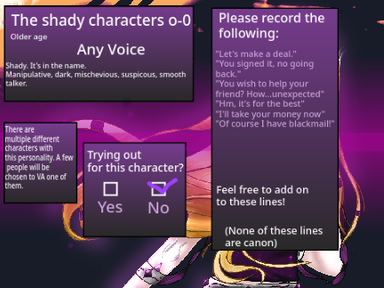 Fates Crossing || VA Signup || (alert: cringe warning)