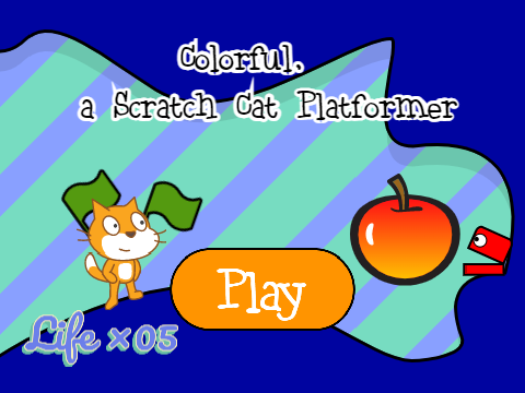 Colourful, a Scratch Cat Platformer