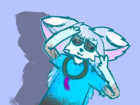 captain fluffy fanart lol
