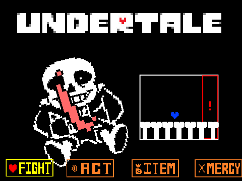 Sans Boss Battle - Undertale - MEGLOVAINIA