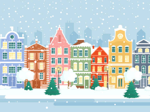 Calming Winter Snow