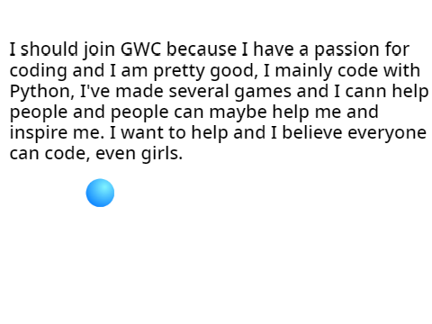 Application for GWC