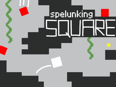 spelunking SQUARE #games #procedural #all 