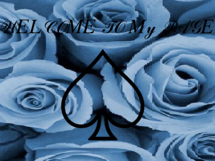WELCOME TO MY PAGE