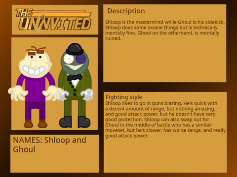 The Uninvited Shloop and Ghoul Sign-Up