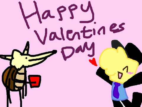 Ellrot and roachFélix wish a happy valentines :)