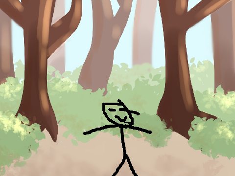 Stick man done that 