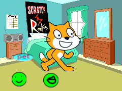 My Scratch Cat (pet and feed)