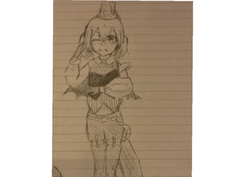 こはねちゃんを苦手なアナログで友達とガチで書いた結果…