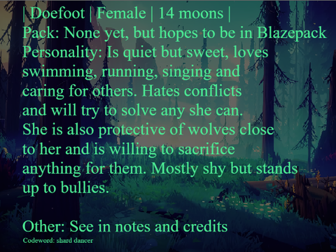 Doefoot - Wolves of Dusk Valley