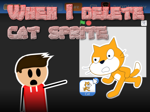 When I delete cat sprite #animations