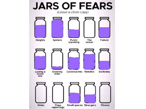 My jars of fears