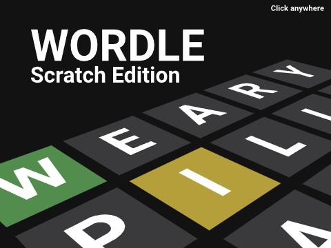 Wordle Scratch Edition
