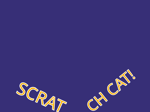Scratch cat animation