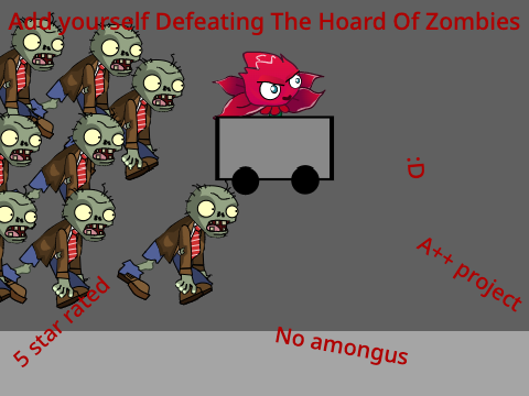 Add yourself Defeating The Hoard Of Zombies