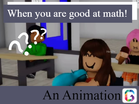 When you are good at math!