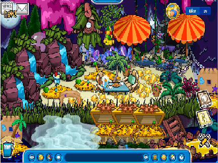 Pirate treasure igloo