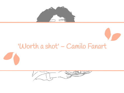 'Worth a shot' (Sketch of Camilo)