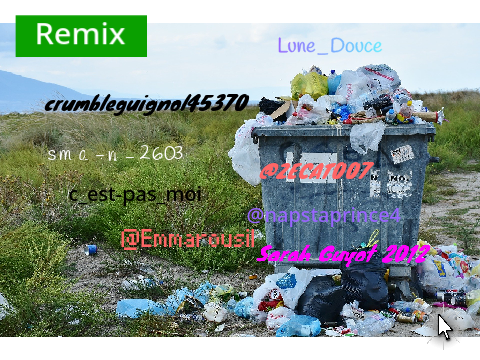 Remixe et signe ! si tu es contre la pollution  remix remix remix remix remix remix remix remix