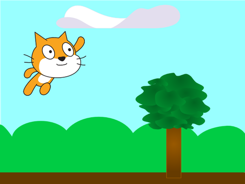 Flying Cat