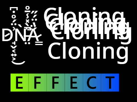 DNA Cloning Wave Effect