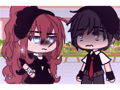 It hurts but I know how to hide it // Gacha meme