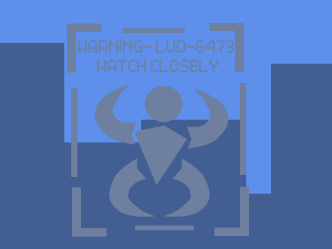 LUD-6473 WARNING