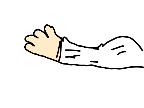 hand/macho arm reveal