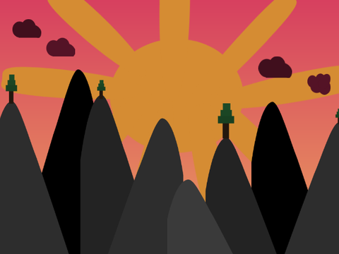 A sunset